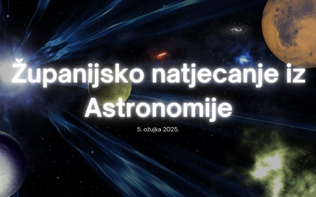 Županijsko natjecanje iz Astronomije