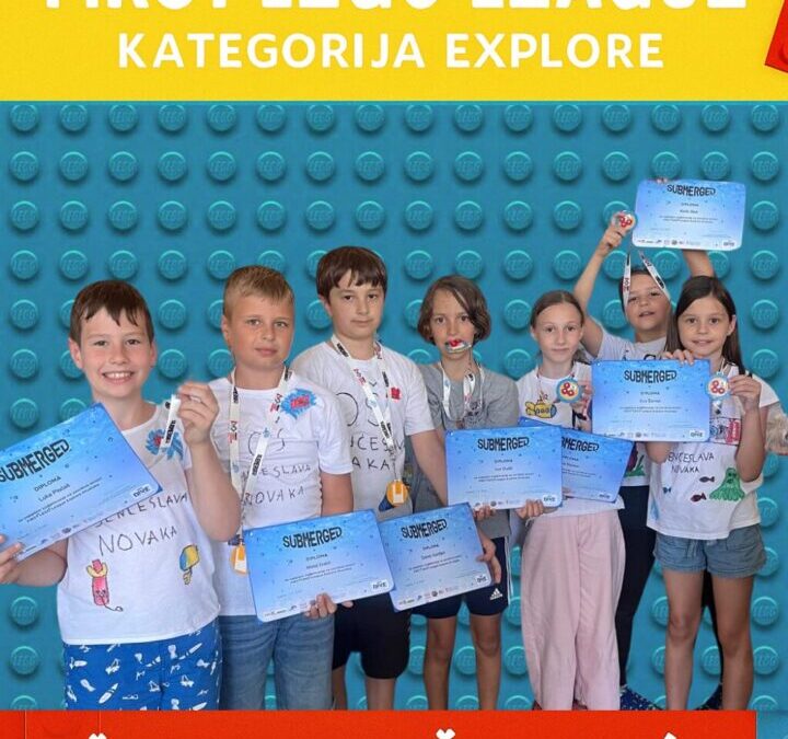Mladi informatičari na završnoj smotri FIRST Lego League Explore