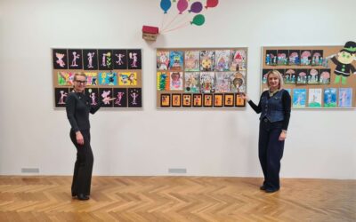 Izložba 2. razreda u Knjižnici Dubrava