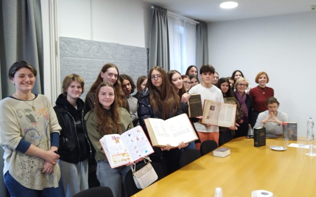 Posjet Institutu za hrvatski jezik i jezikoslovlje