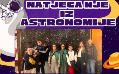 Županijsko natjecanje iz Astronomije i poziv na Državno